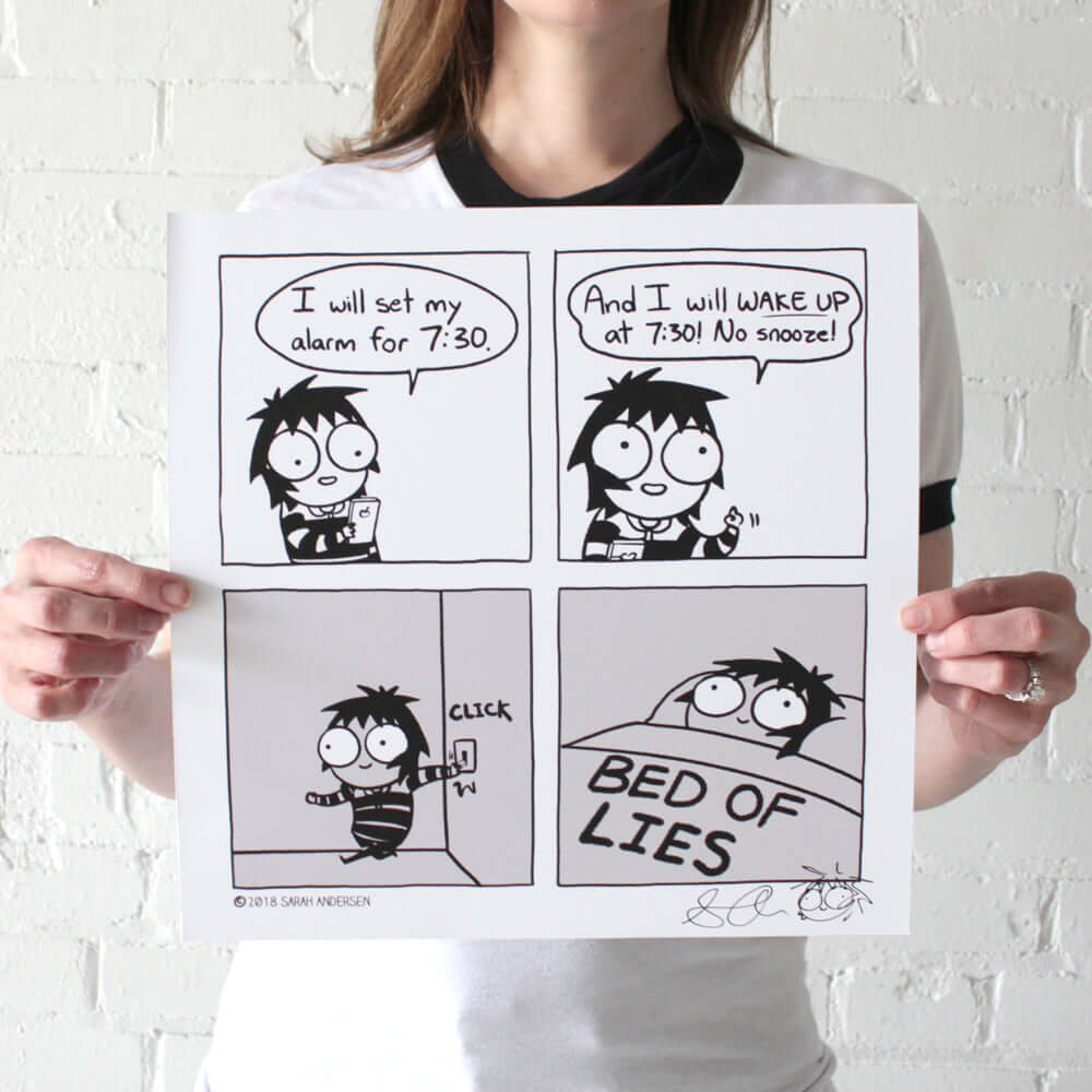 "Bed Of Lies" Print