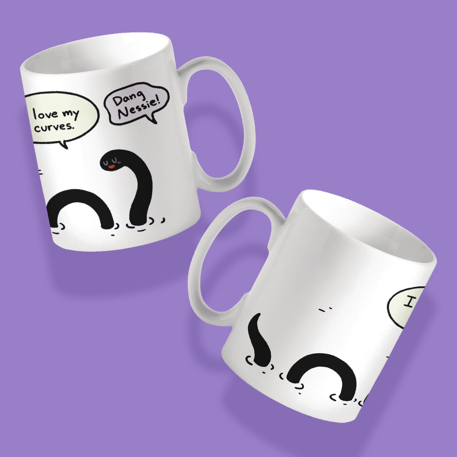"Dang Nessie!" Mug