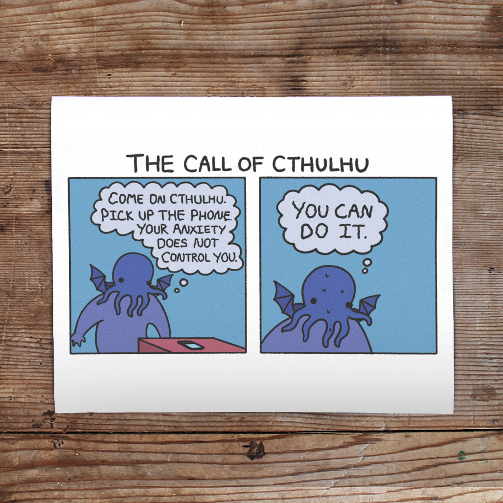&quot;Call Of Cthulhu&quot; Print