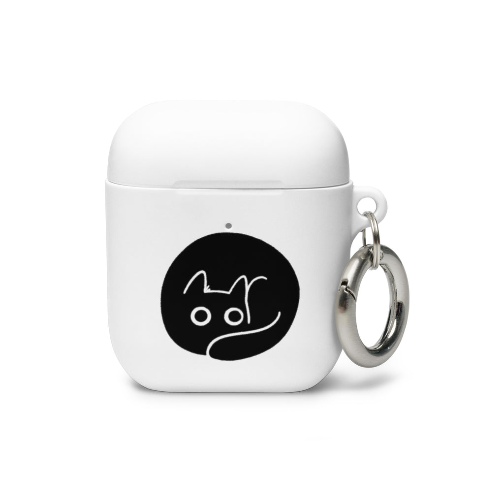 Black Cat AirPods case